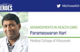 Dr Parameswaran Hari (1985 batch) recieves the Health Care Hero Award