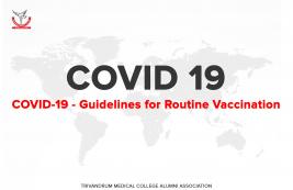 COVID-19 - Guidelines for Routine Vaccination